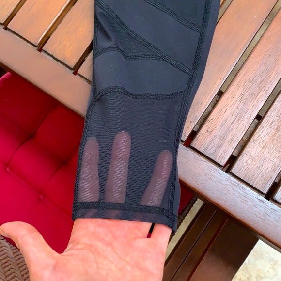 Lululemon Mesh Leggings - Picture 3 of 7